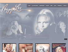 Tablet Screenshot of peggylee.com